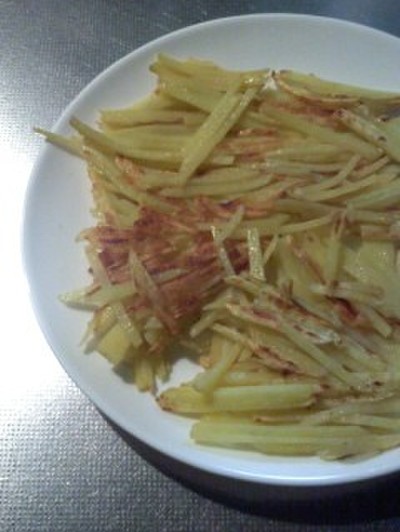 朝食のハッシュブラウンのレシピ