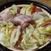 豚バラと白菜の重ね鍋　スタミナ味