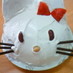 キティちゃんのドームケーキ