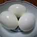 ５分で簡単☆つるつるゆで卵