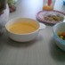 風邪ひき赤ちゃんの離乳食♡かぼちゃスープ