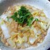 白菜と揚げ玉の炒め煮☆