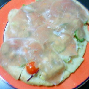 簡単おいしいサラダピザ 生ハム レシピ 作り方 By Sao クックパッド 簡単おいしいみんなのレシピが371万品