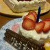 一歳のお誕生日ケーキ☆