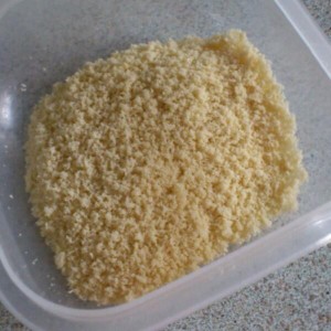 こうや豆腐 しみ豆腐 で代用パン粉 レシピ 作り方 By ０まりや０ クックパッド 簡単おいしいみんなのレシピが360万品