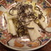 白菜と塩昆布と粉チーズのサラダ