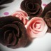 簡単デコ♡バレンタインにチョコでバラの花