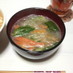青梗菜と卵のスープ