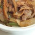 豚肉と干し椎茸の味噌炒め
