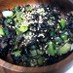 ひじきと小松菜の鉄分サラダ