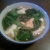 青梗菜と豆腐のかき玉スープ