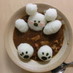 デコカレー☺白クマさんの海水浴