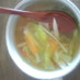 野菜のコンソメスープ