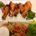 タイ料理ຄ鳥肉のナンプラー焼き