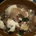 煮込むだけ〜簡単♡麺つゆでニラ玉豆腐