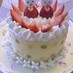 水玉ババロアのひな祭りケーキ
