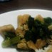 めんつゆで簡単‼小松菜と油揚げの煮びたし