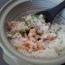 土鍋☆鮭とネギの炊き込みご飯