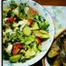 豆腐＆旬の野菜サラダ　（１人分120kカロリー）