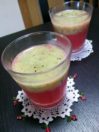 スイカベリースラッシュのレシピ