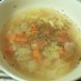 大根とキャベツのあっさりスープ