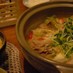豚バラと白菜の重ね鍋　味噌トマト仕立て