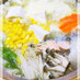 ✿鮭と野菜の塩バター鍋✿