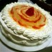 苺のショートケーキのデコレーション