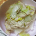 白菜と豚肉のガリバタ丼