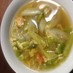 とろける白菜✽エビタマ中華スープ
