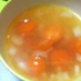 ヘルシーな玉ねぎとプチトマトのスープ☆