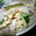 鶏胸肉と新玉ねぎの中華風サラダ