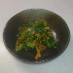 小松菜のナムル風サラダ