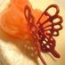 デコレーションパターン･･･チョコの蝶々