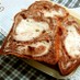 HBで★一番簡単なマーブル食パン★