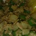 納豆と挽肉、ネバネバ野菜の中華風炒め