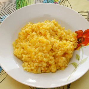 すりおろしニンジンのリゾット レシピ 作り方 By Kawakoすいす クックパッド 簡単おいしいみんなのレシピが360万品