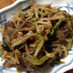 牛肉と小松菜のすき煮∞甘辛
