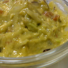 ワカモレ入りメキシカンビーンズスープのレシピ