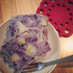 紫芋×りんご簡単ケーキ～NOオイルNO卵
