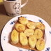 朝食に☆はちみつバナナトースト♪
