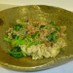 小松菜と豚肉のオイ生姜炒め