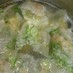 プリプリ海老のワンタンスープ