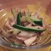 鶏胸肉と新玉ねぎの中華風サラダ