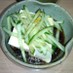 豆腐ときゅうりの中華風サラダ