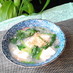 蟹と豆腐の中華ポタージュ風スープ
