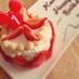 離乳食　１歳のお誕生日ケーキ♥