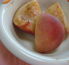 焼き桃のレシピ
