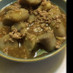 里芋と鶏ひき肉の煮物