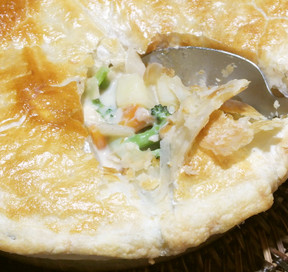 残り物のターキーポットパイのレシピ